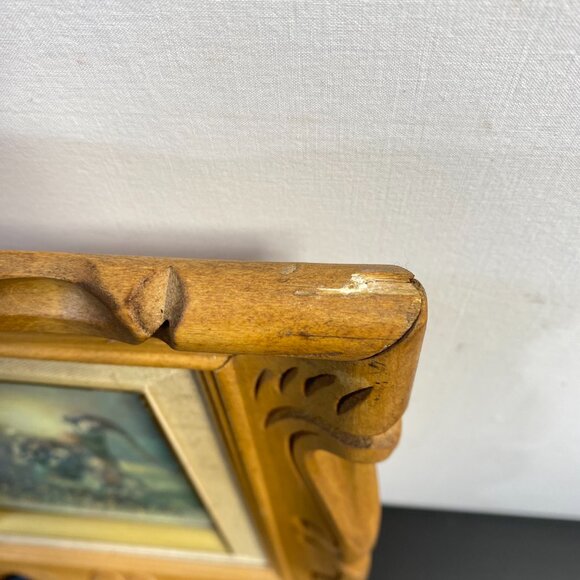 6 x 8 ANDRES ORPINAS print Vintage Woodland Cottage Picture flowers Daisy bucket - Picture 3 of 10